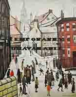 Lowry signed limited edition print, Berwick-on-Tweed lowry signed print, berwick on tweed print
