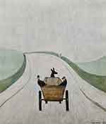 lowry signed prints, the cart lowry signed prints, the cart print