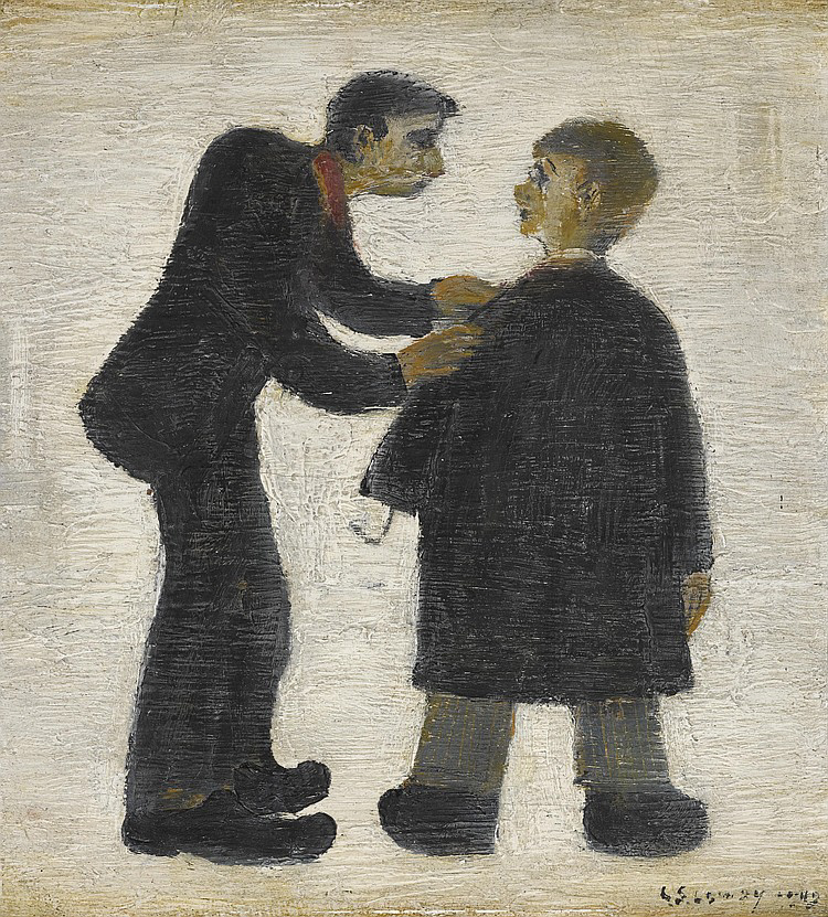 lowry cripples original painting