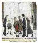 lowry painting group of people