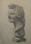drawing head from the antique lowry
