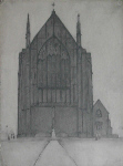 lowry st augustine's church drawing