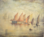 lowry signed prints, sailing boats lowry signed prints, sailing boats