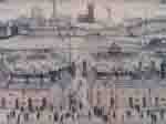 lowry signed prints, britain at play lowry signed print, britain at play