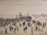 lowry signed prints, ferry boats lowry signed prints, ferry boats