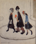 lowry signed prints, the family lowry signed prints, the family