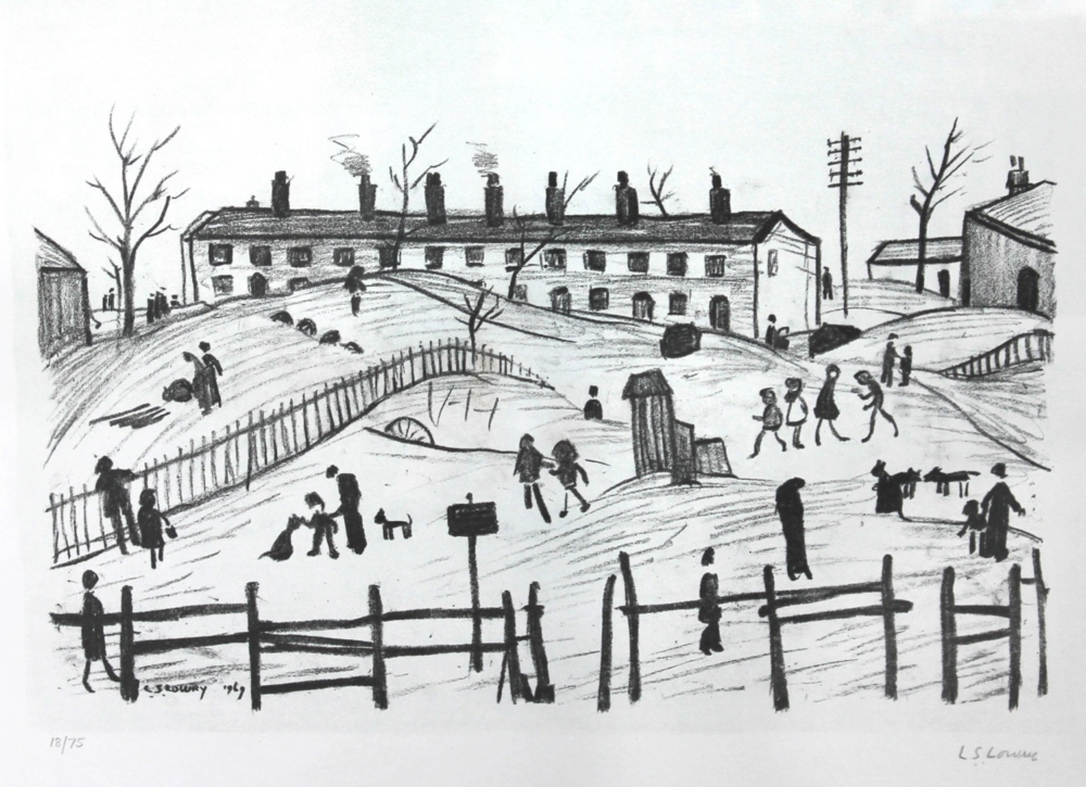 winter in broughton lslowry