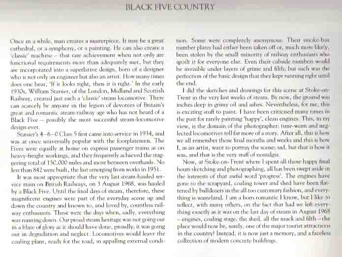 david shepherd black five country text