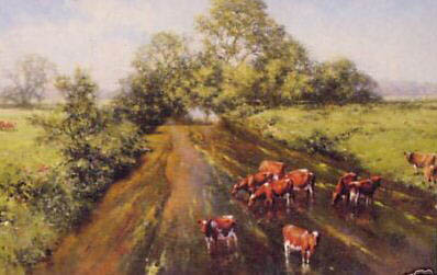 summer english shepherd david england paintings davidshepherd englishsummer prints