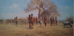 david shepherd Masai prints