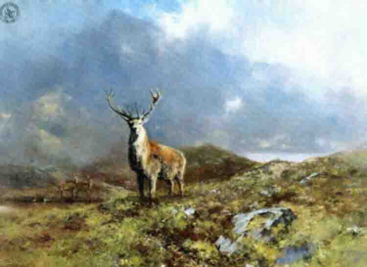 shepherd print prince of rannoch moor