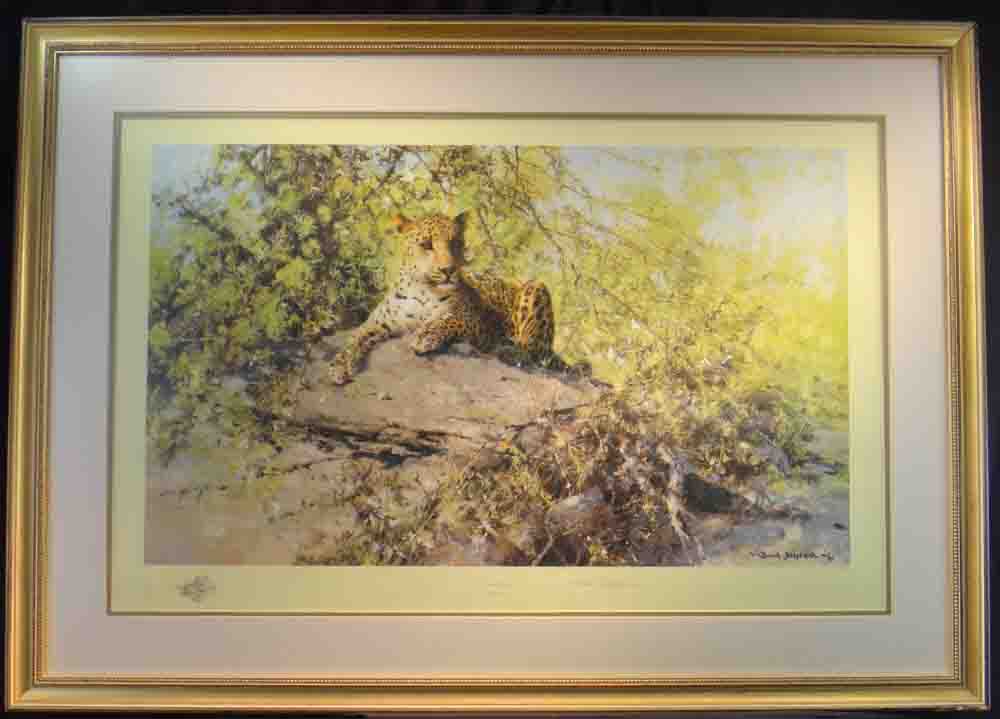 david shepherd Sentinel, print, framed