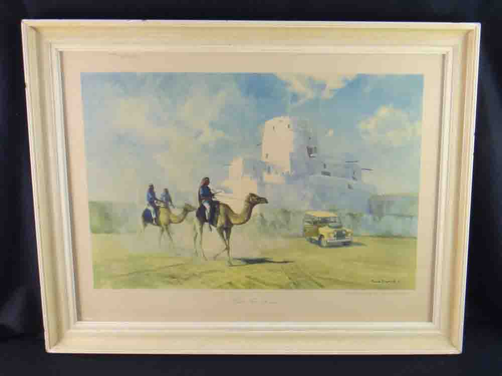 david shepherd  tahili fort Buraimi poster framed print