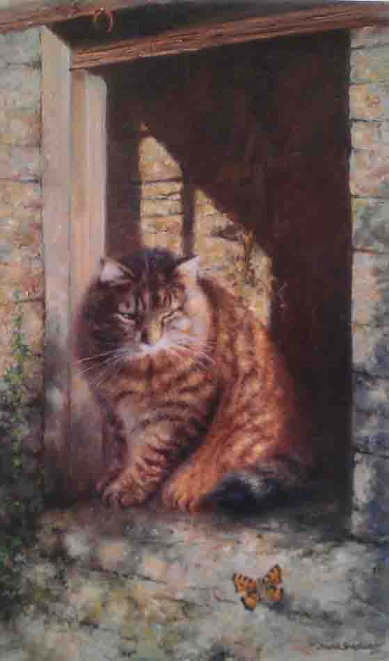 david shepherd whisky the farmyard cat