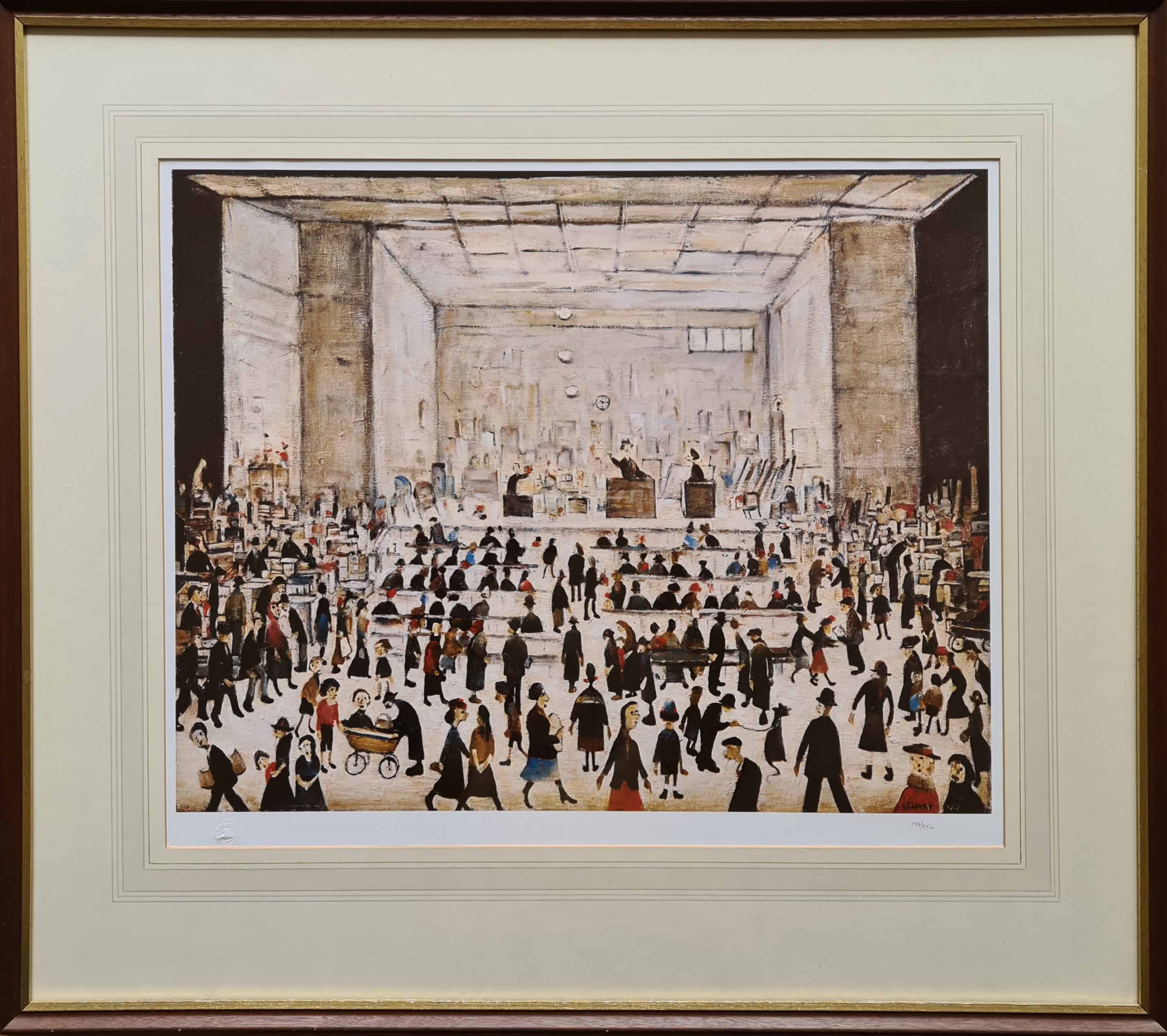 lowry auction mounted