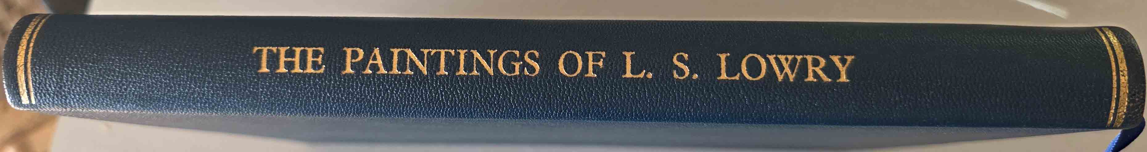 lowry, signed limited edition book, paintings