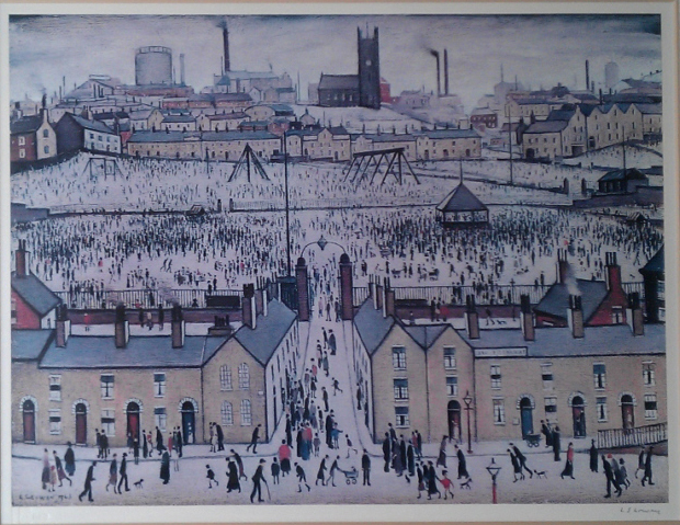 lowry britain at play signed print