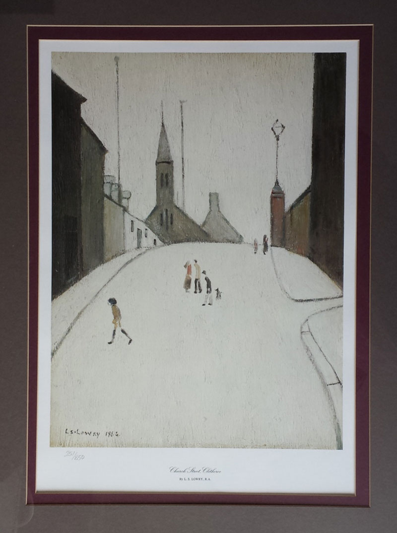 lowry auction mounted