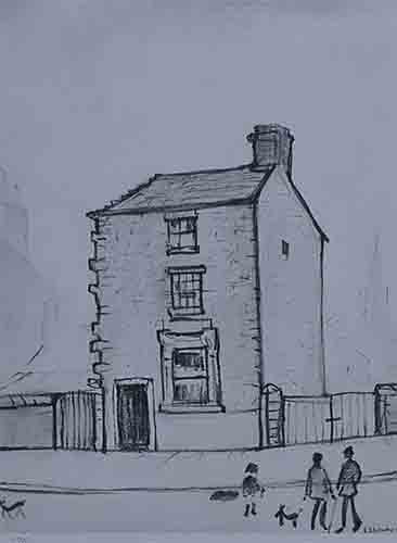 ls lowry, limited edition prints, The Clogger's shop, Clitheroe