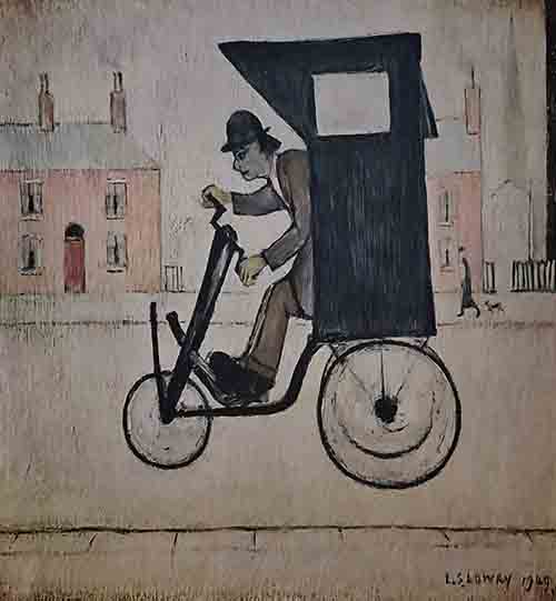 lowry signed prints, the contraption