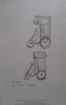 ls lowry, limited edition prints, contraption sketch print