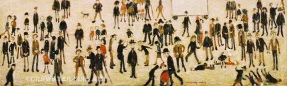 lowry-crowdaroundasightboard