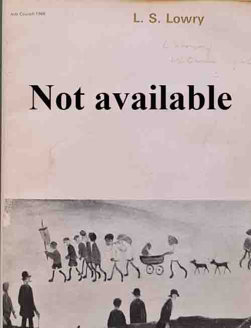 lowry, signed, 1966 Exhibition Catalogue