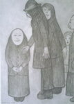 Lowry limited edition prints, Family discussion ls Lowry limited edition prints, Family discussion