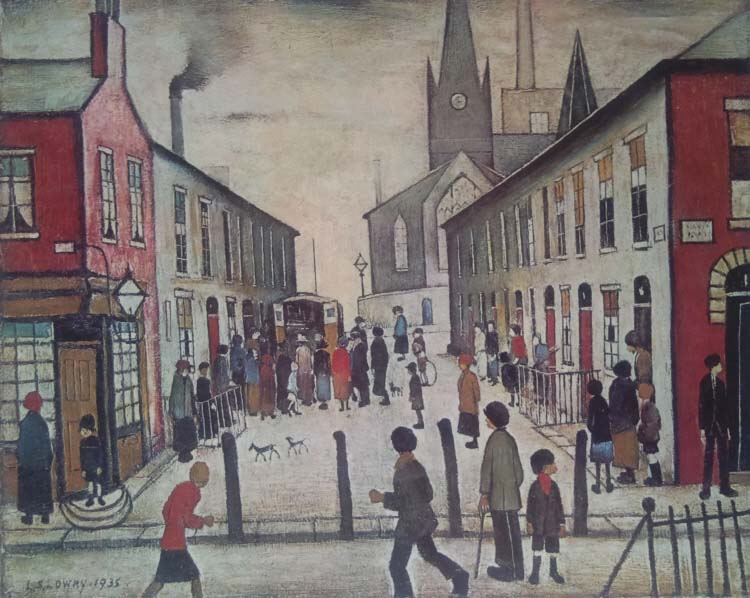 lowry fever van signed print