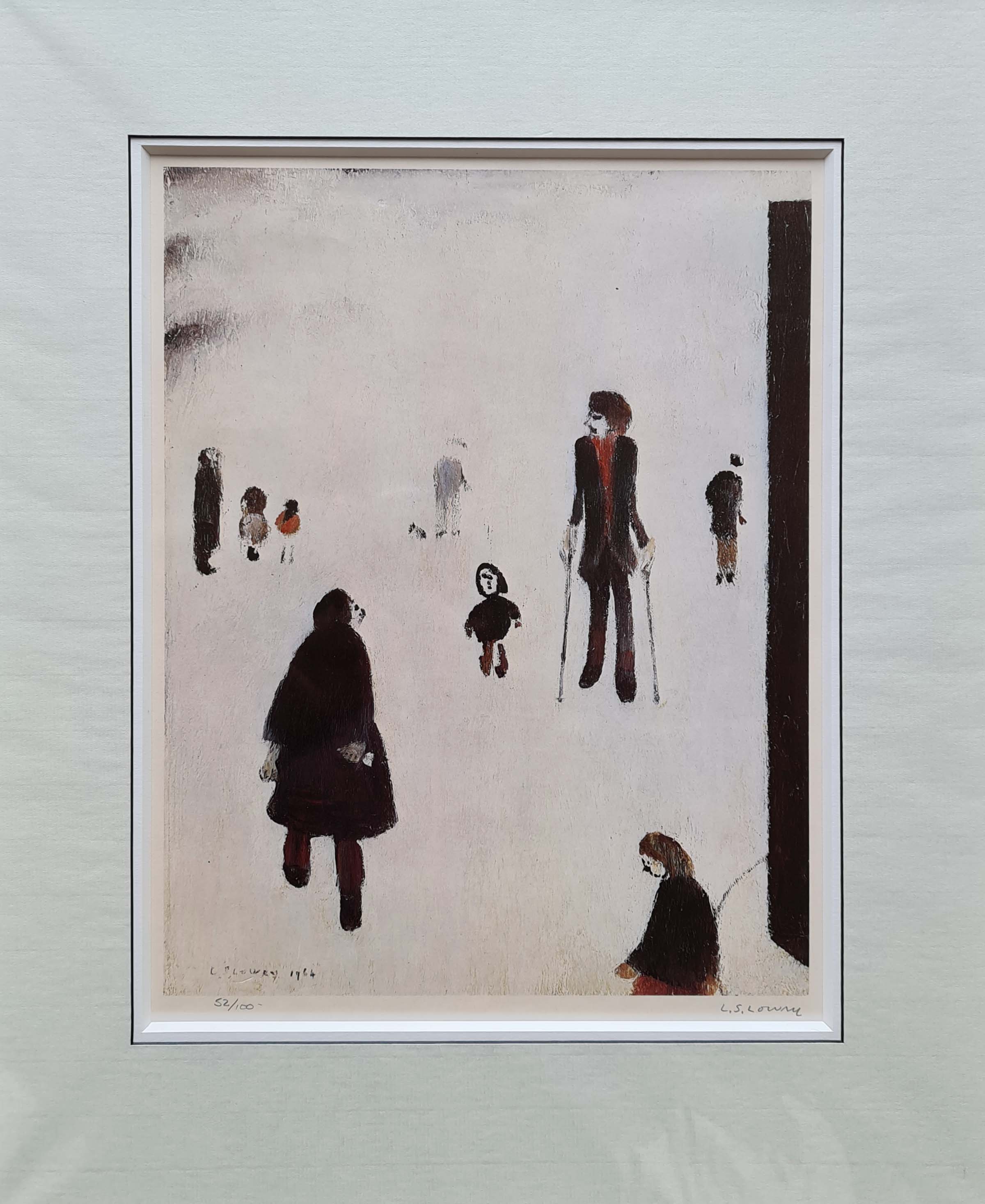 lowry figures in the park