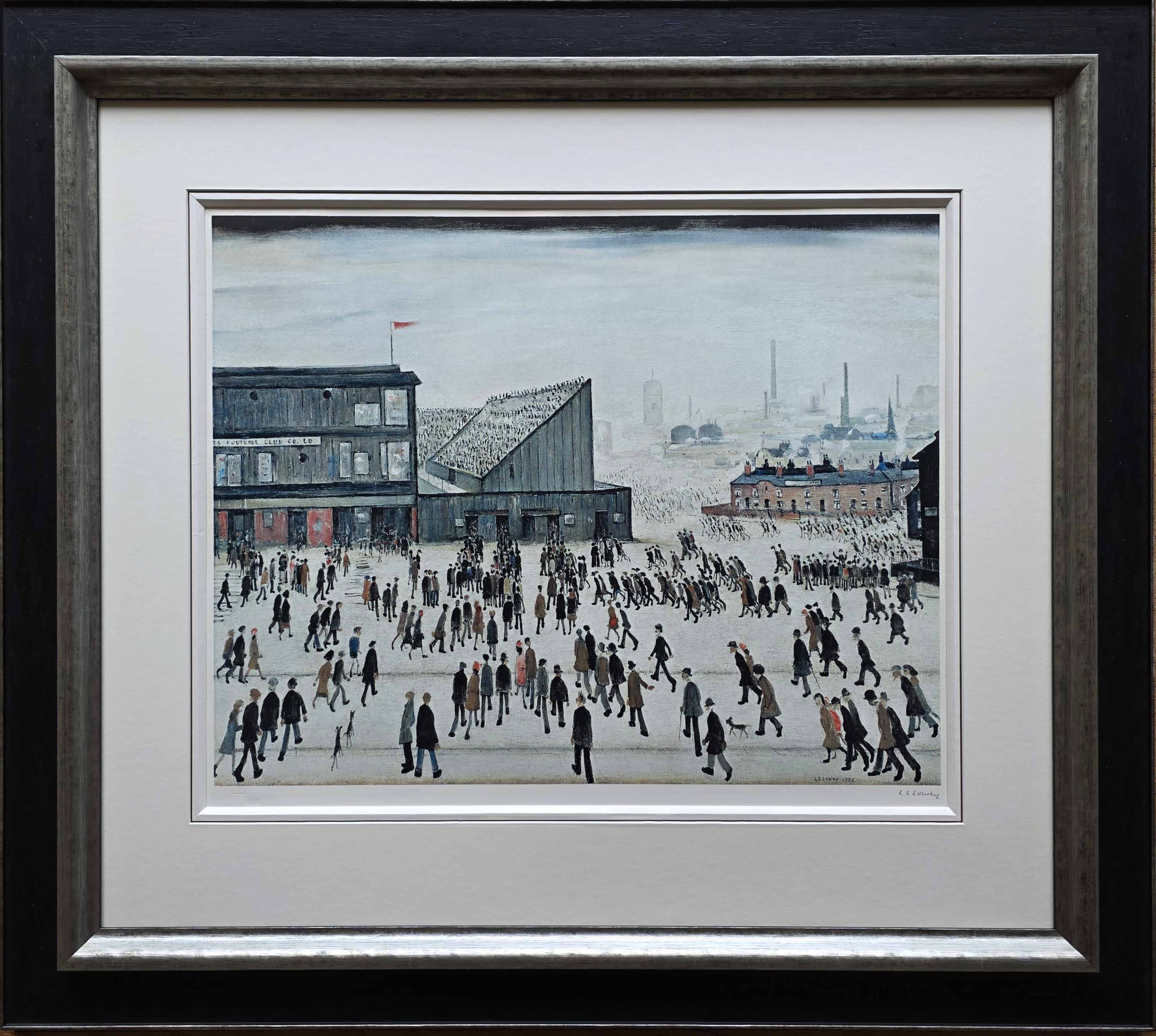 lowry, Going to the Match, blackburn rovers, signed print lslowry