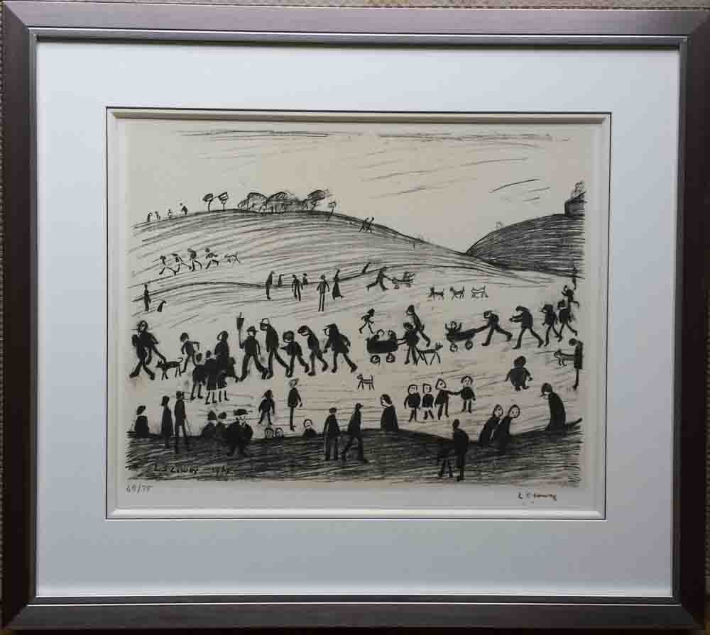 hillside lowry framed