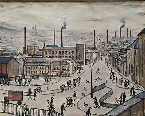 lowry prints, huddersfield
