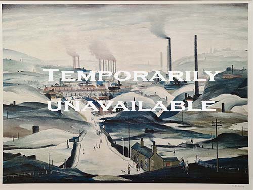 lowry, signed, prints, Industrial Panorama