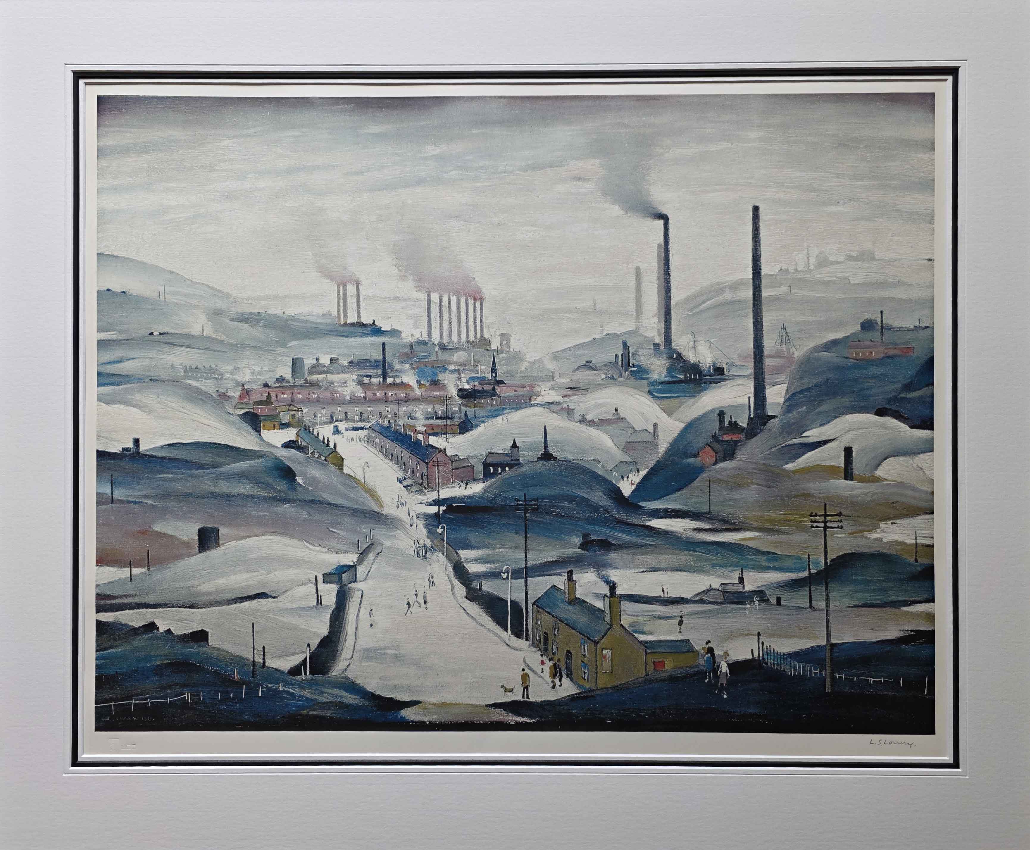 Lowry industrial panorama print