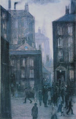 lowry limited edition prints, The lodging house Lowry, limited edition print, The lodging house