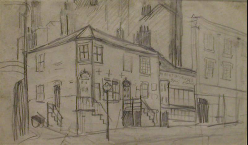 lowry great ancoats street original drawing