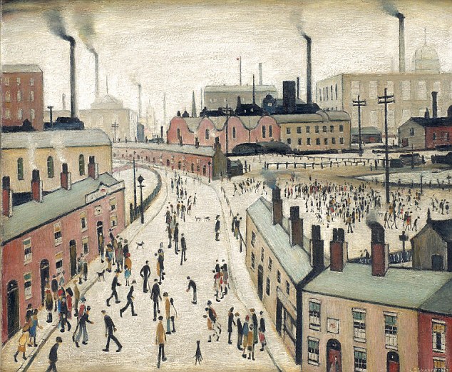 original painting industrial north