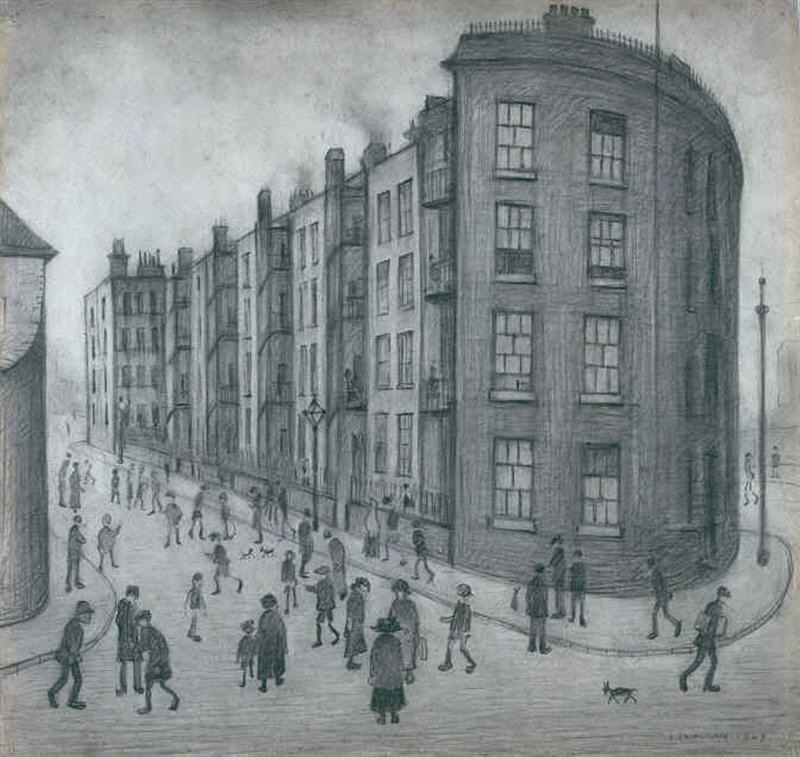 lowry oldfield road dwellings, sketch