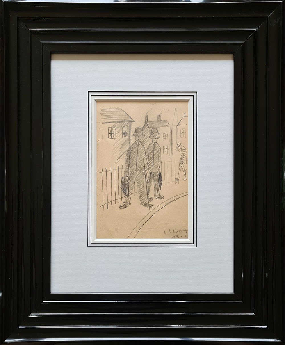 lowry original drawing, lowry and keane