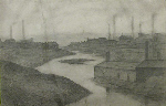 lowry river irwell sketch