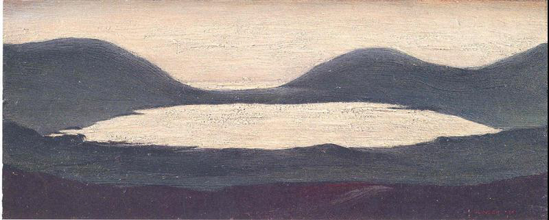 lowry the lake 1951 painting