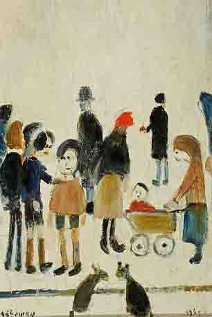 lowry valuable original painting