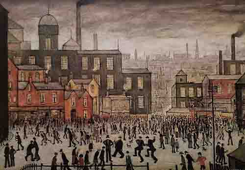 lowry, signed, prints, our town