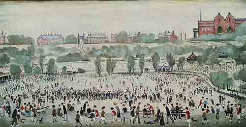 lowry, signed, prints, peel park