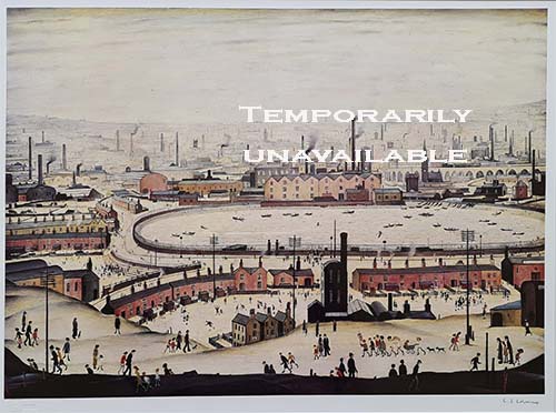 lowry, signed prints, pond