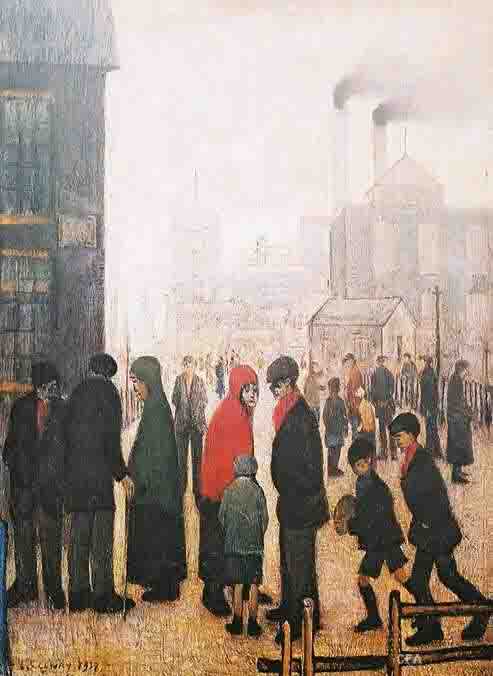 lowry salford street scene