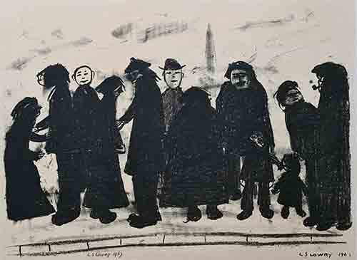 lowry, signed, prints, shapes and sizes