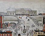 lowry prints, station approach