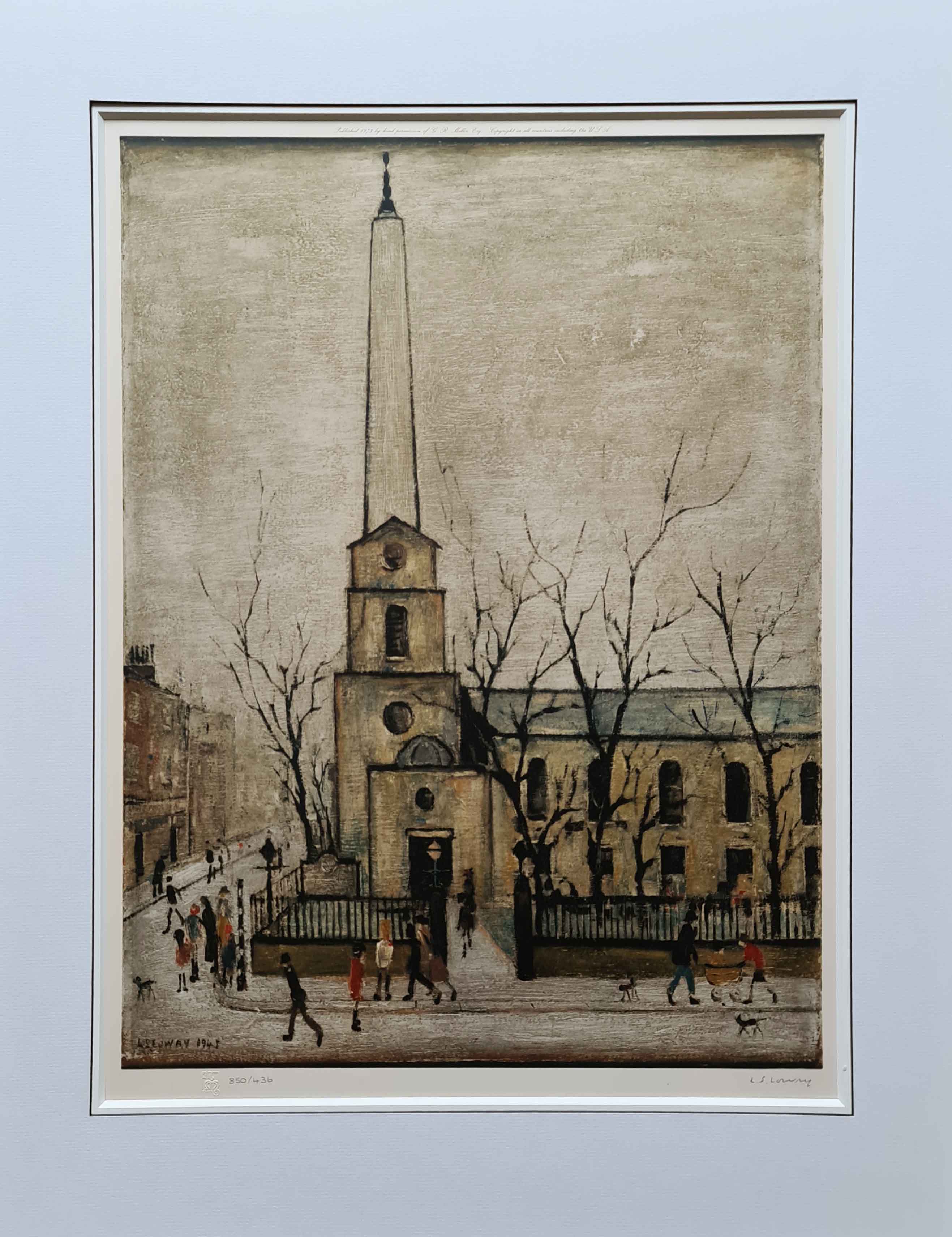 st lukes lowry mounted